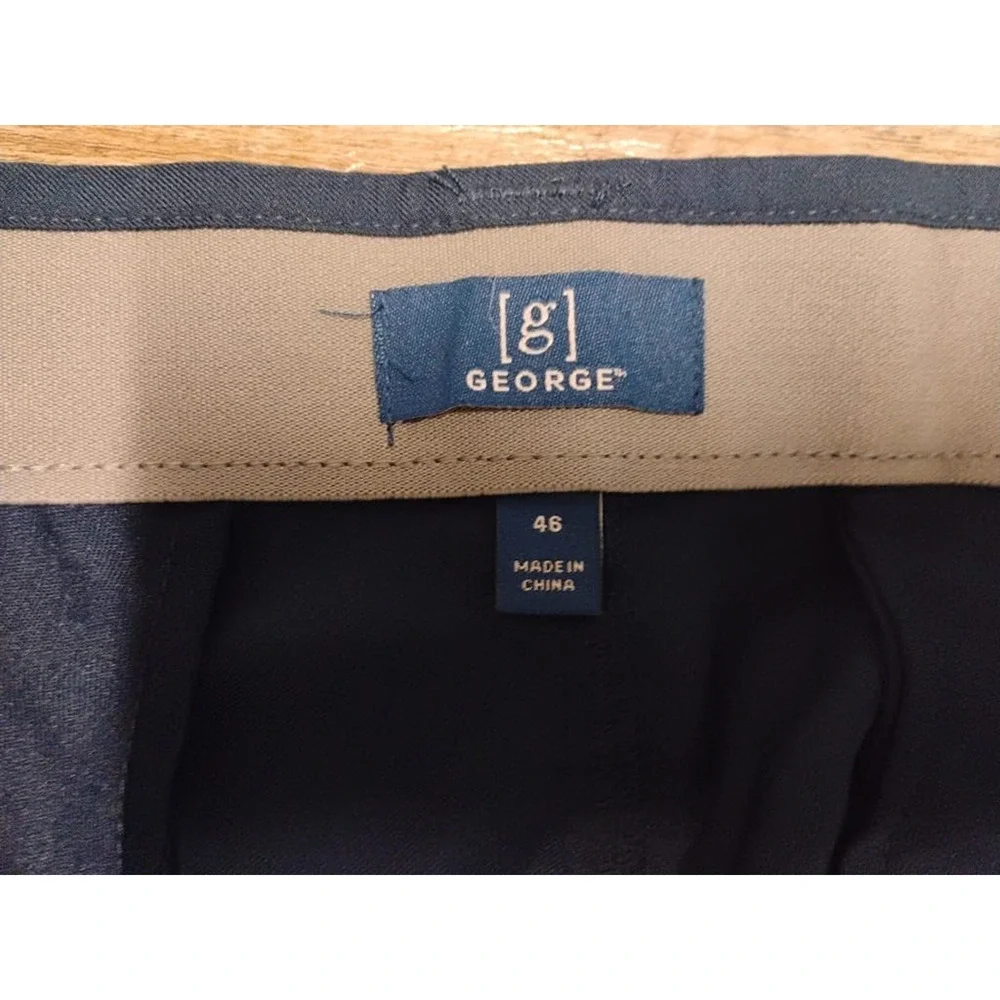 lot of 2 Goerge shorts and Jos. A. Banks Men''s Pants sz 46X30 blue, brown